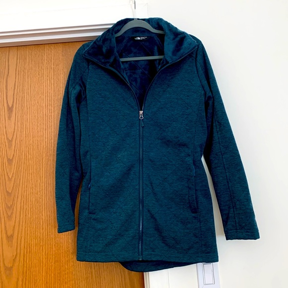 North Face teal jacket So soft & cozy - Picture 1 of 6